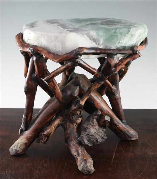 Quartz top occasional table